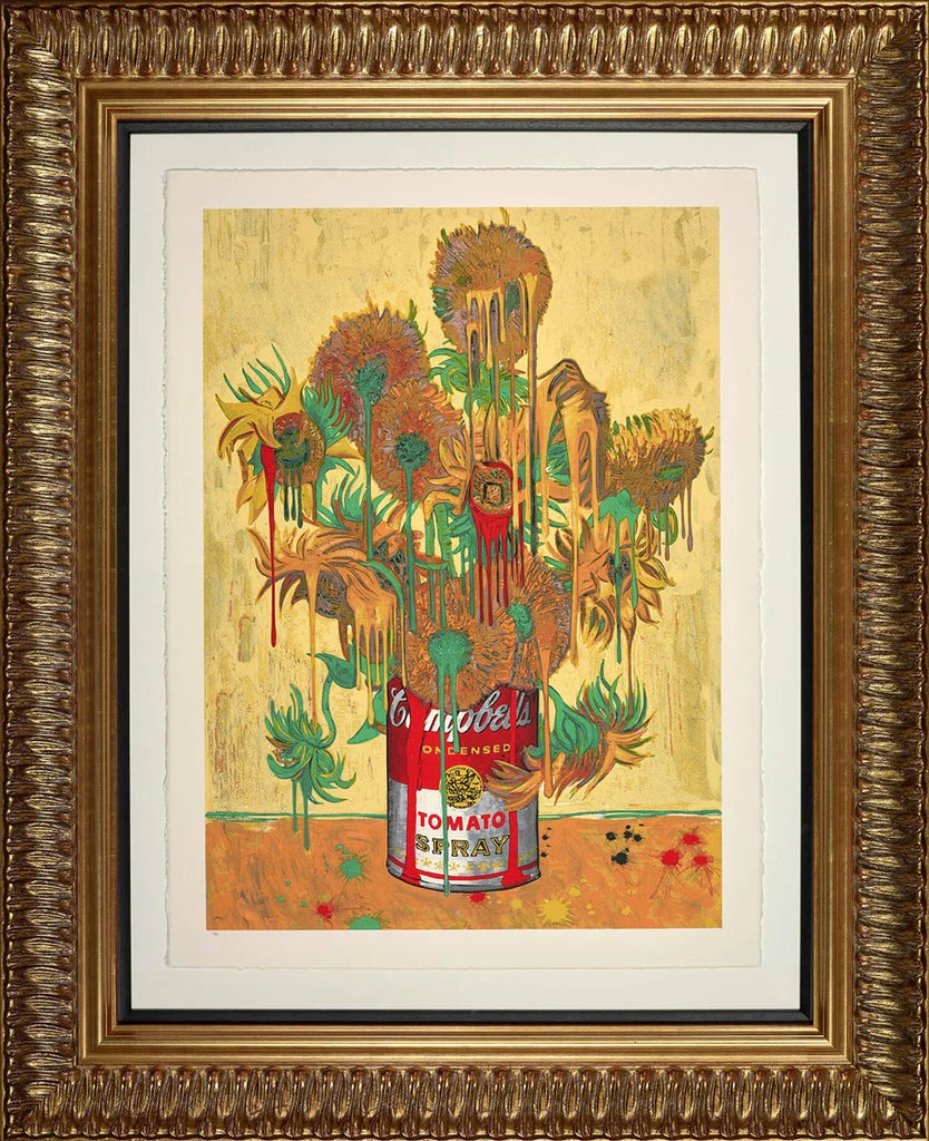 MR BRAINWASH- DRIP FLOWERS