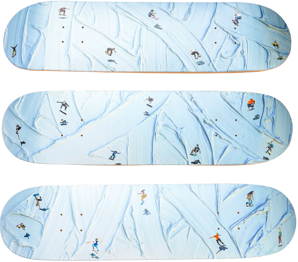 WERNER BRONKHORST- SUBWAY SURFERS TRIPTYCH (SET OF 3 SKATEDECKS)