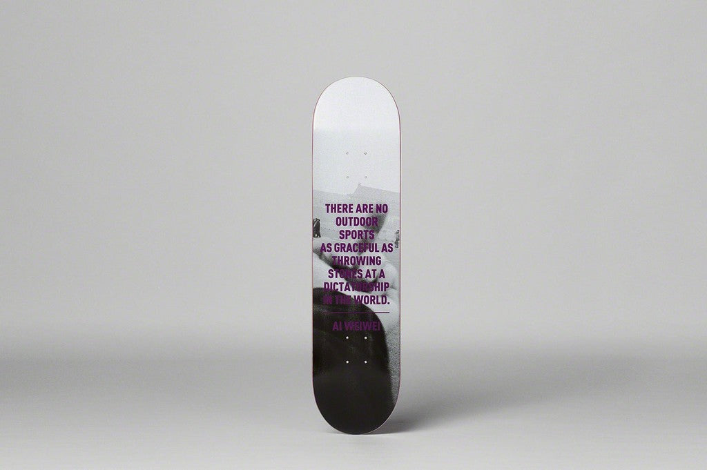 AI WEI WEI "F*?!K" SKATE DECK LTD EDT