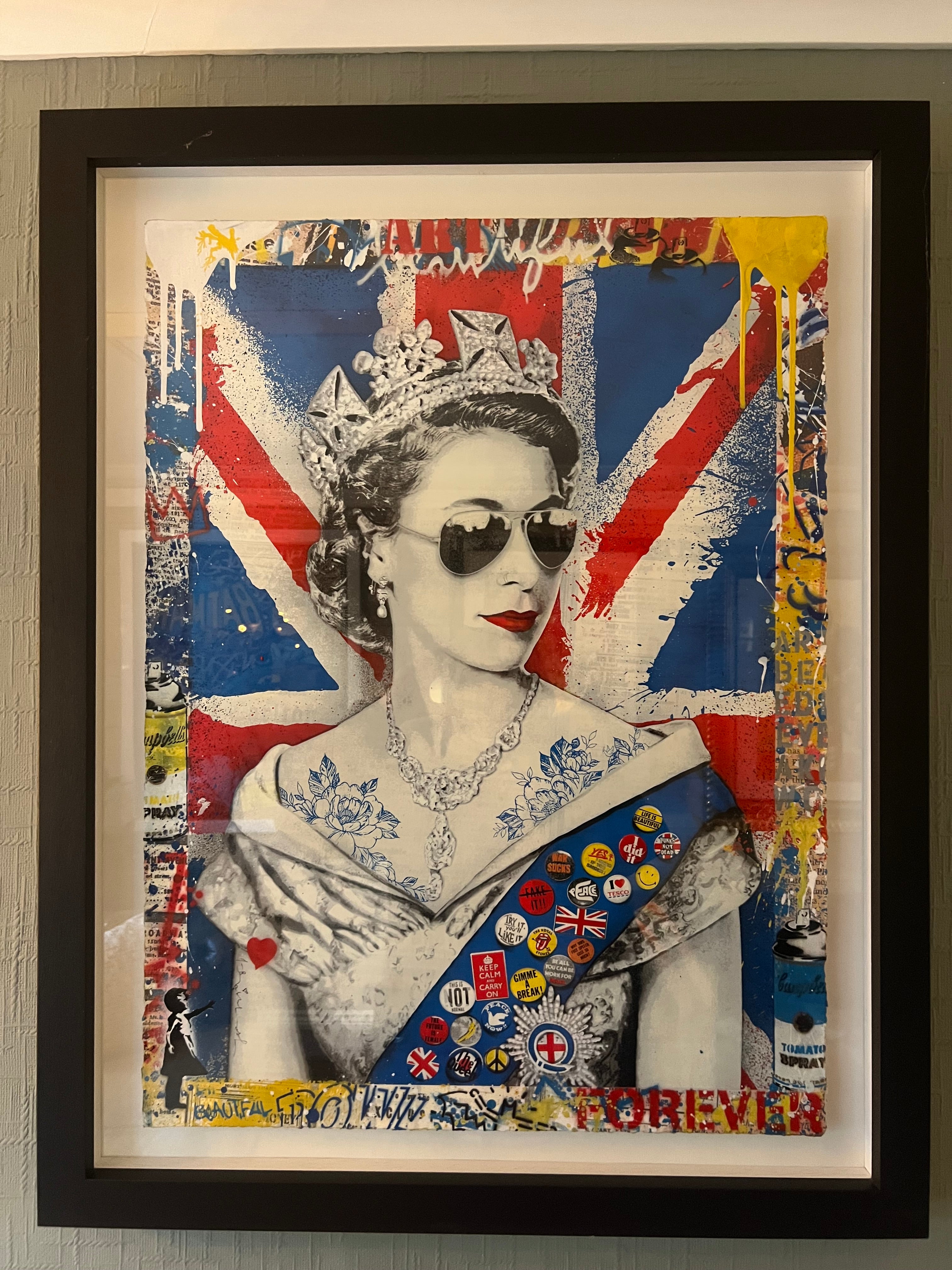 MR BRAINWASH- QUEEN OF HEARTS (ORIGINAL)