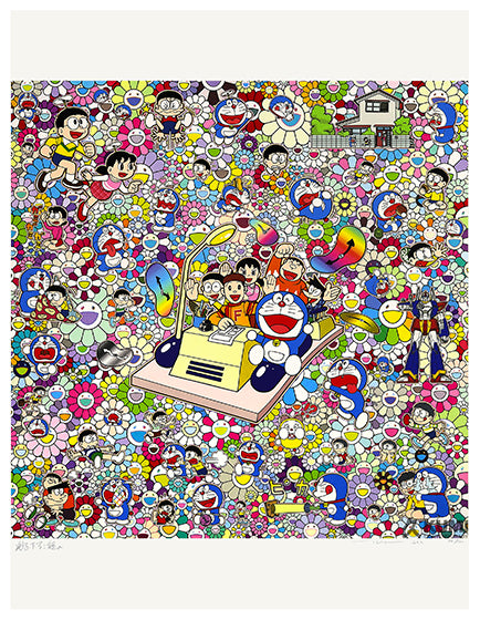 TAKASHI MURAKAMI- ON AN ENDLESS JOURNEY ON A TIME MACHINE