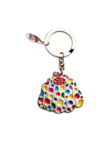 KASUMA MULTI COLOURED PUMPKIN KEYRING