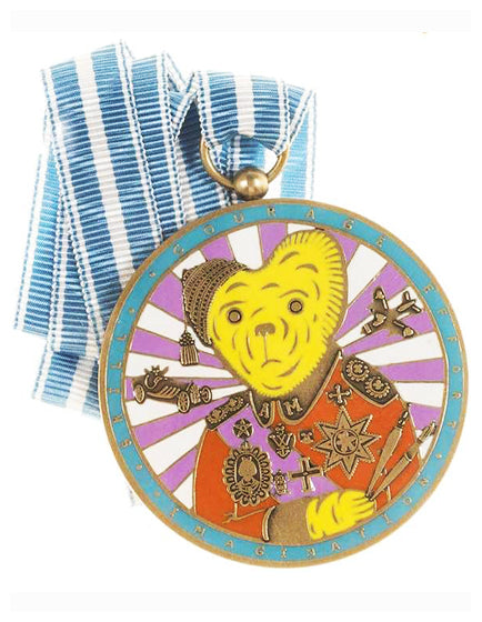 GRAYSON PERRY TEDDY BEAR MEDAL